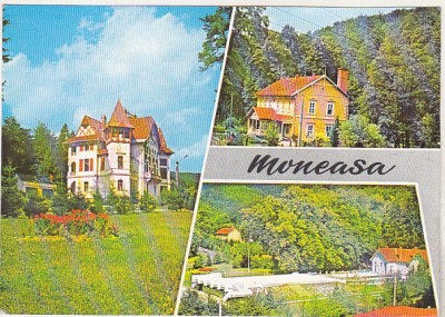 bnk cp Moneasa - Vedere - circulata - marca fixa foto