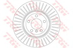 Disc frana BMW Seria 7 (E65, E66, E67) (2001 - 2009) TRW DF6476S