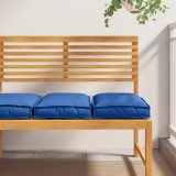 vidaXL Cojci pentru paleti pentru scaun 2 buc Albastru regal 40x40x8 cm Fabrică Oxford