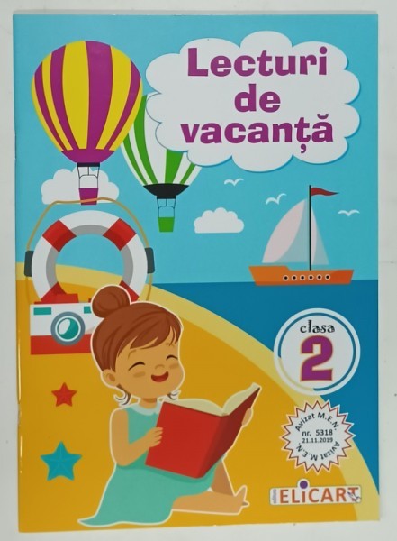 LECTURI DE VACANTA , CLASA 2 , 2018