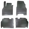 Set covorase auto din cauciuc Renault Kangoo 2 5loc 2007-2021, Negru, presuri BestAutoVest, negre, 4 buc. AutoDrive ProParts