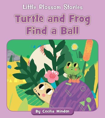 Turtle and Frog Find a Ball foto