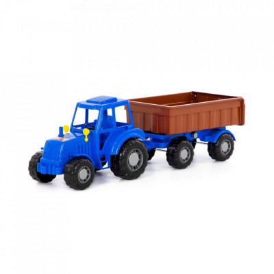 Tractor cu remorca, Altay, 58x17x18 cm, Polesie foto