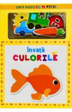 Invata culorile. Carte puzzle cu 15 piese