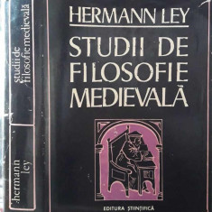 Hermann Ley-Studii de filosofie medievala