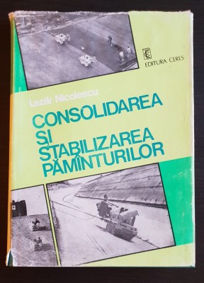 Consolidarea și stabilizarea păm&amp;acirc;nturilor - Lazăr Nicolescu foto
