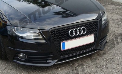 Grila RS look AUDI A4 B8 2008-2011 - finisaj negru foto