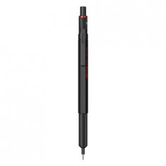 Creion mecanic Rotring 0.7mm Metalic Negru Seria 600 foto