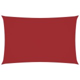 Cumpara ieftin Parasolar, rosu, 2x5 m, tesatura oxford, dreptunghiular
