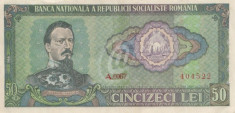 Bancnota 50 lei 1966 foto