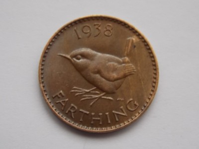 FARTHING 1938 GBR foto