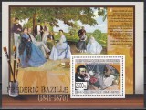Guineea 2009 - Picturi de Frederick Bazille, Colita, Cota 10 EURO, MNH