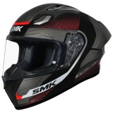 Casca moto integrala SMK Stellar Sport Flight negru/gri/rosu marime 2XL