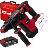 Einhell TP-HD 18/26 Li BL PXC - Rotopercutor SDS-Plus 2.6 J valiza plastic + Acumulator Li-Ion 18 V 2.5 Ah