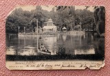 Bucuresti. Salutare din Cismegiu (Monte Carlo). Deteriorata conform foto - Circulata, 1905