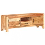 VidaXL Comodă TV, 116x30x40 cm, lemn masiv de acacia