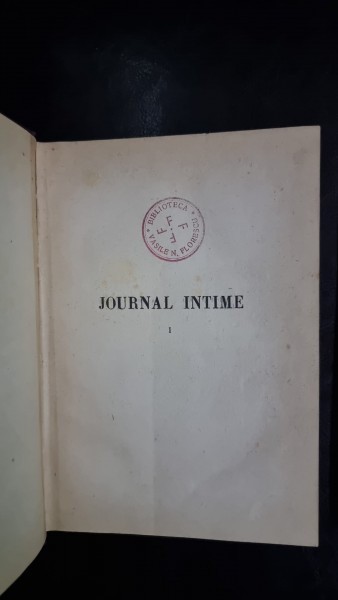 Journal Intime - Leon Tolstoi (2 volume)
