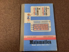 Dumitru Rosca - Matematica. Manual pentru clasa a III-a (1984 CARTONATA