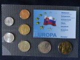 Seria completata monede Slovakia - Krone - 1994 - 2003