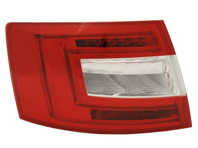 Stop spate lampa Skoda Octavia 3 (5e), 01.2013-05.2017, Liftback, partea Stanga, H21W+LED+PY21W; fara soclu bec; Omologare: ECE, TYC foto