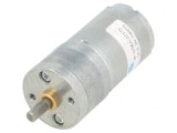 Motor DC cu Transmisie 6V 2.4A Ax Crestătură D 20.4:1 Metal 25x50mm