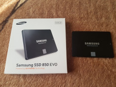 SSD Samsung 850 EVO, 2.5&amp;quot;, 500GB, SATA III cu garantie foto