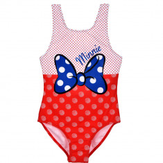 Costum baie cu fundita Minnie SunCity ET1723 Rosu foto