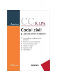 Codul civil și Legea de punere &icirc;n aplicare - Paperback brosat - *** - Hamangiu