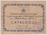 Romania Regat Ministerul educatiunii nationale catalogul Clasei Anul Scolar 1939 -1940
