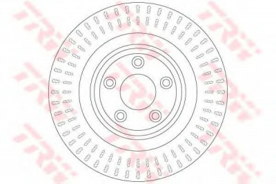 Disc frana JAGUAR XF (CC9) (2008 - 2015) TRW DF6295 foto