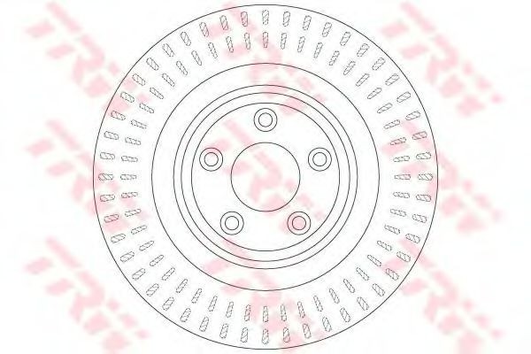 Disc frana JAGUAR XF (CC9) (2008 - 2015) TRW DF6295
