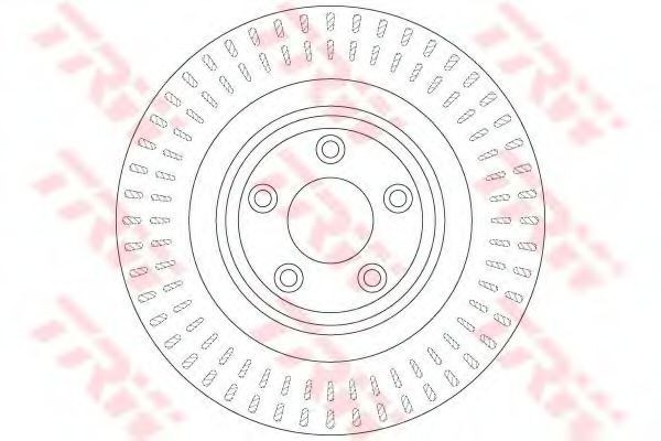 Disc frana JAGUAR XF (CC9) (2008 - 2015) TRW DF6295