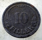 1.462 UNGARIA WWII 10 FILLER 1942 BP, Europa