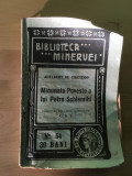 CARTE VECHE: Adelbert Chamisso - Minunata poveste a lui Petre Schlemihl [1909]