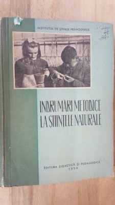 Indrumari metodice la stintele naturale institul de sitinte pedagogice foto