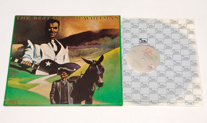 Slim Whitman - The Best of - disc vinil ( vinyl , LP ) NOU