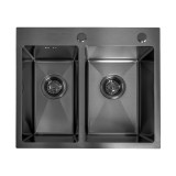 Chiuvetă inox Toby Black