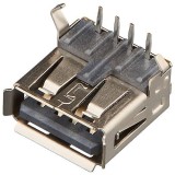 Mufa USB A 2.0 mama PCB THT