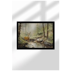 21mxm_retro18|Imprimări digitale cu peisaje rustice pe p&acirc;nză, artă cu viață la țară și natură, poster de perete fără ramă | A4 (21 x 29.7 cm) - 21mxm_
