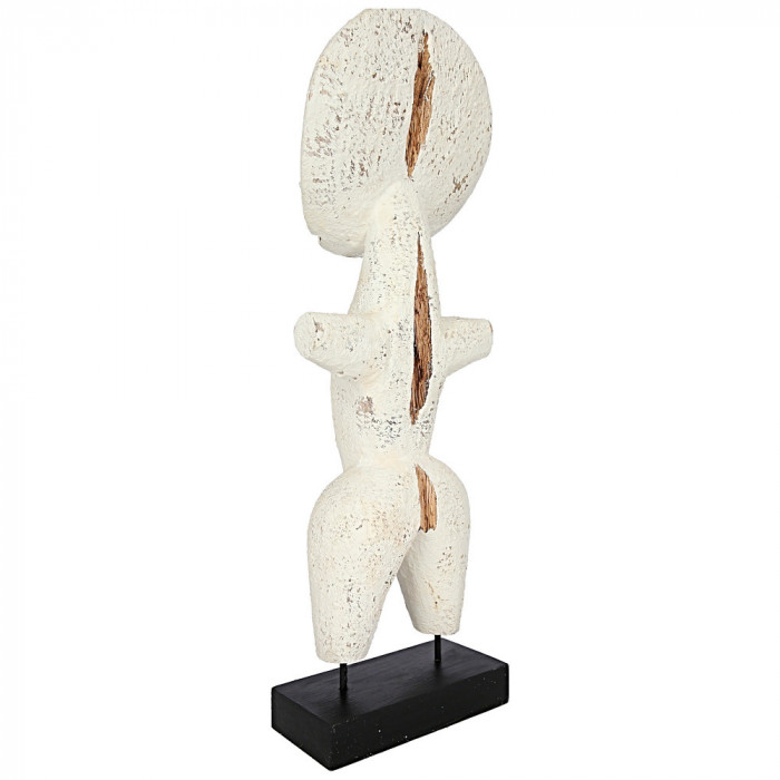 Sculptura handmade tribala stilizata Broken Art, L