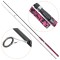 Lanseta SPINNING carbon Baracuda Navajo 2,40m Actiune: A: 8-17g