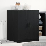 Dulap pentru mașina de spălat vidaXL Stejar negru 70,5x71,5x91,5 cm din lemn prelucrat