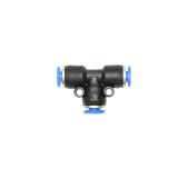 Mufa rapida tip T fi M4 din plastic pentru conexiuni pneumatice