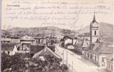 AMS# - ILUSTRATA/VEDERE PETROZSENY PETROSANI - VEDERE 1918, CIRCULATA