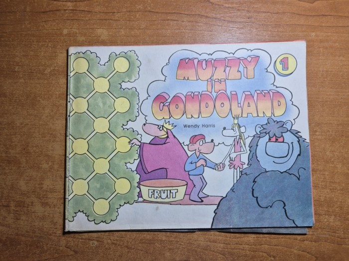 curs de engleza pt copii - muzzy in condoland -nr. 1 din 1993 - necompletata