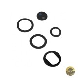 Geam Camera Spate Samsung Galaxy S23 Ultra S918 Laser + Telephoto + Telephoto Periscope + UltraWide + Wide Negru
