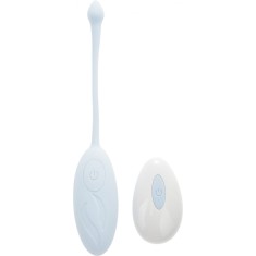 Ou Vibrator Kate Remote Control 10 Moduri Vibratii Silicon USB Albastru Passion Labs, Sensations