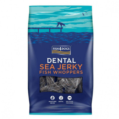 FISH4DOGS Dental Sea Jerky Fish Whoppers 500 g foto