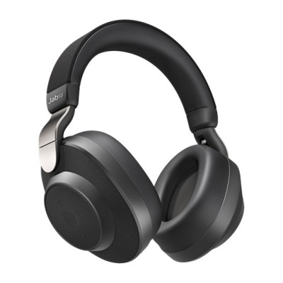 Casti audio Over the ear Jabra Elite 85h, Smart Sound, Wireless, Bluetooth, ANC, Titan Black foto