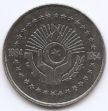 Algeria 5 Dinars 1984 (30th Anniversary of Revolution) Nichel, 31 mm KM-114 (1), Africa